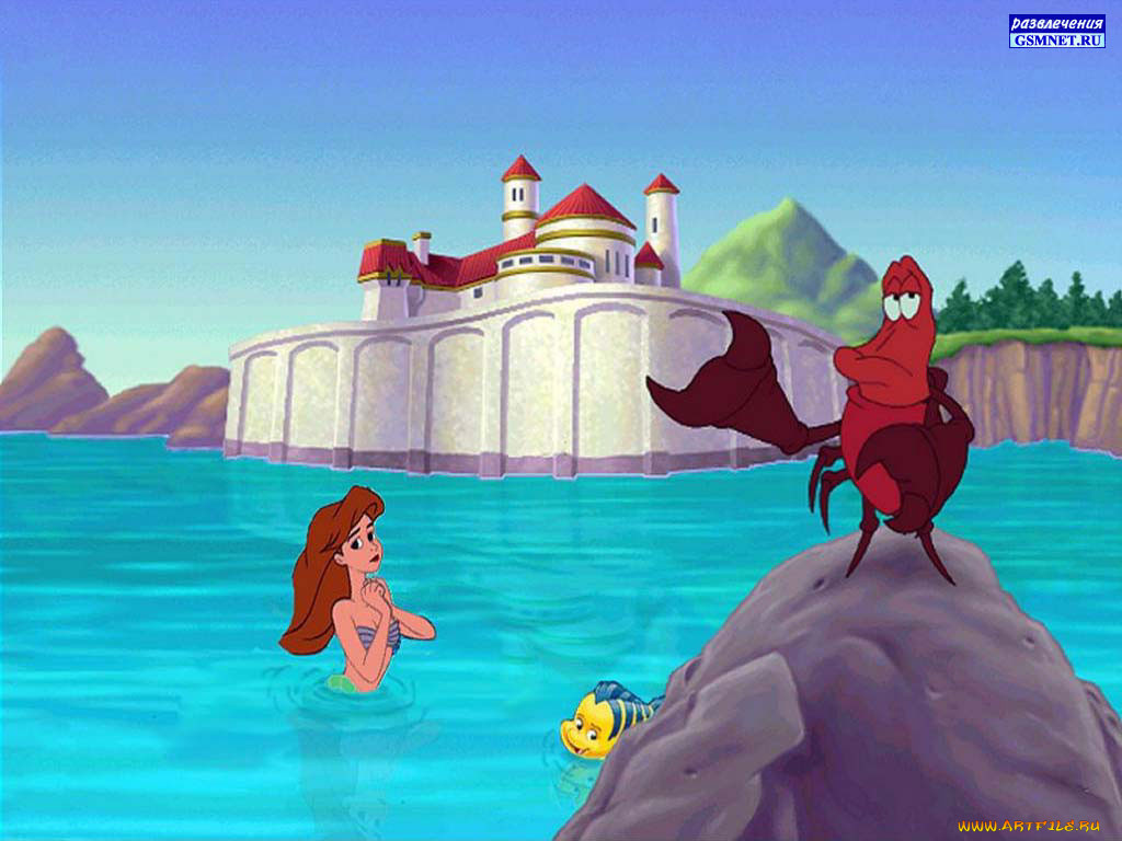 , the, little, mermaid